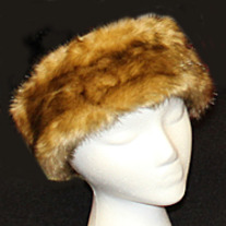 Light Mink Faux Fur Headband