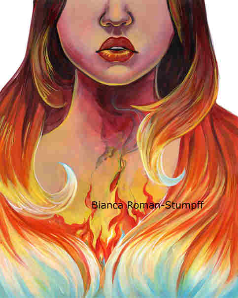 Ember Fire, Nature series Print · Art of Bianca Roman-Stumpff · Online Store Powered by Storenvy