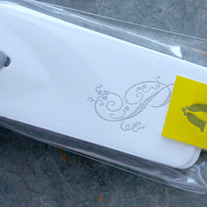 Monogram TAGS, letters P-T letterpress s/10