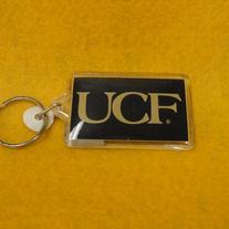 Black UCF Key Chain