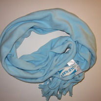 Blue Fleece Scarf