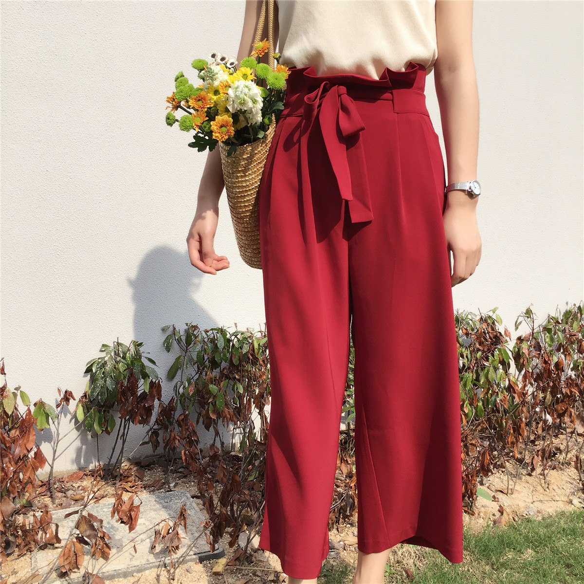 High Waist Bow Pants on Storenvy
