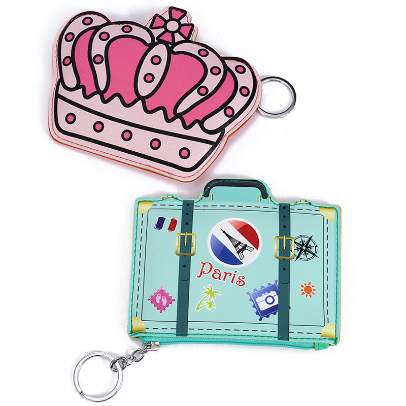 Cute Mixed Coin Key Chain Purse Bag on Storenvy