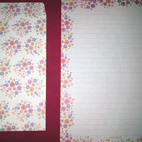 Flower Bunch Letter Set