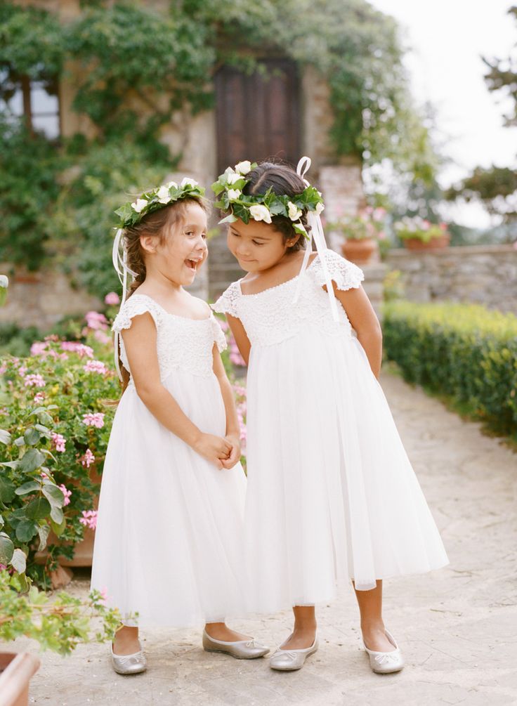 Long Flower Girl Dress