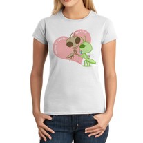 Junior Fit Ladies' T-Shirt - Kawaii Valentine - Praying Mantis