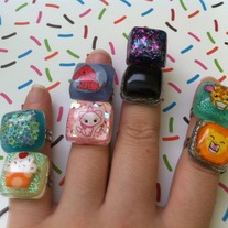 Cute Resin Ring
