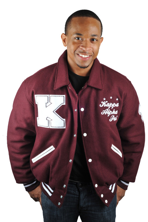 Kappa Alpha Psi "K" Letterman Jacket Bomber