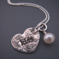 Kiss Heart Necklace