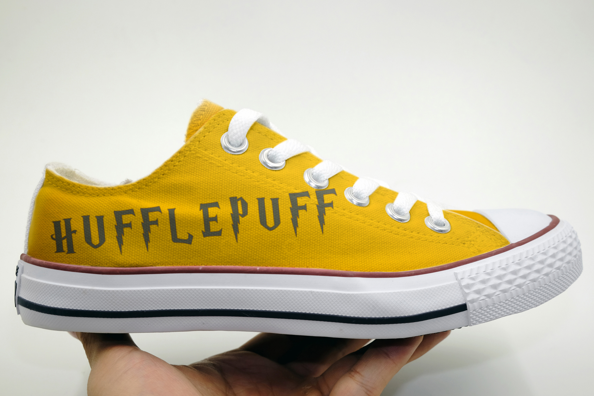 NEW Harry Potter Hufflepuff Hogwarts Custom Shoes