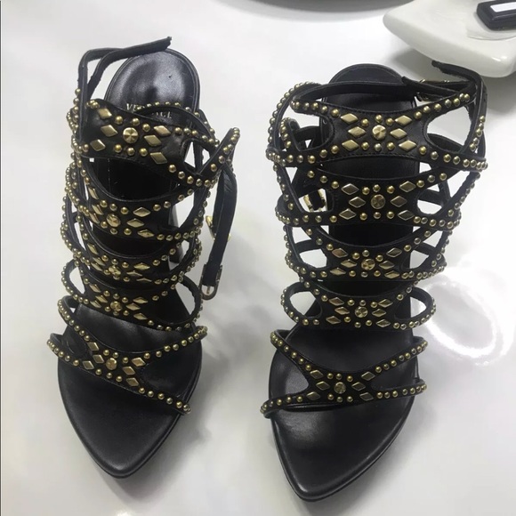 versace studded sandals