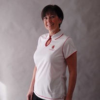 Adore, White/Pomegranate Short Sleeve