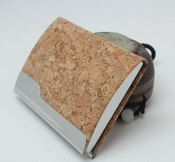 cork card case holder business card holder bifold card wallet card case mens wallet mens men - Bifold Card Holder cork card case holder business card holder bifold card wallet card case mens wallet mens men - Bifold Card Holder