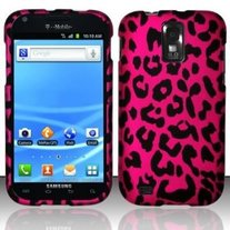 Hot Pink and Black Leopard Caze (T-Mobile Galaxy S2 T989)