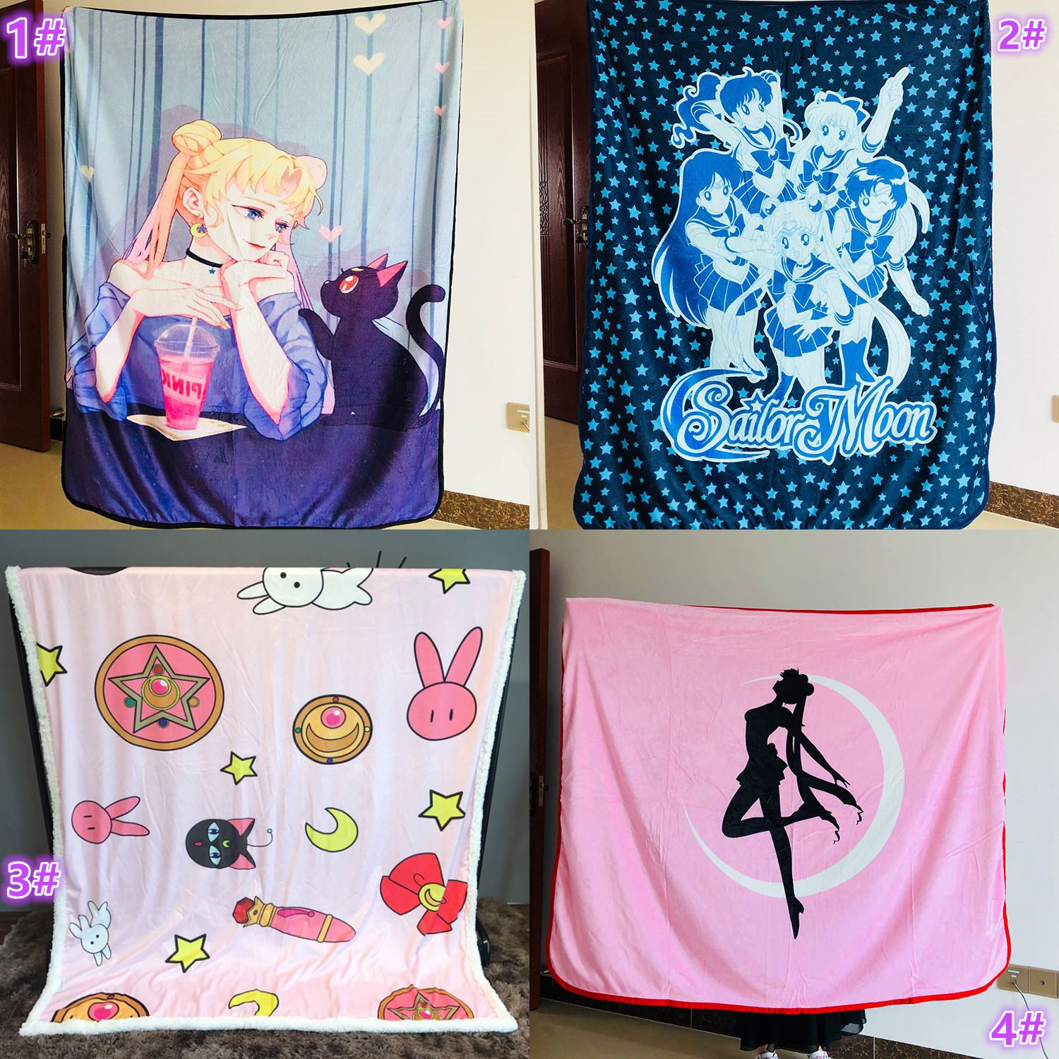 Sailor moon sheets / blankets · Harajuku fashion · Online Store Powered