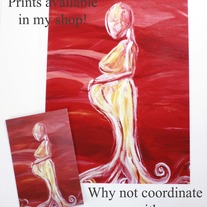 Small Art Magnet ~ Empowered