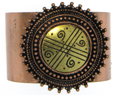Burnished Copper Bangle