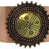 Burnished Copper Bangle
