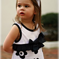 Rose and Feathers Soft Cotton Stretch Band Headband for babies girls to adult