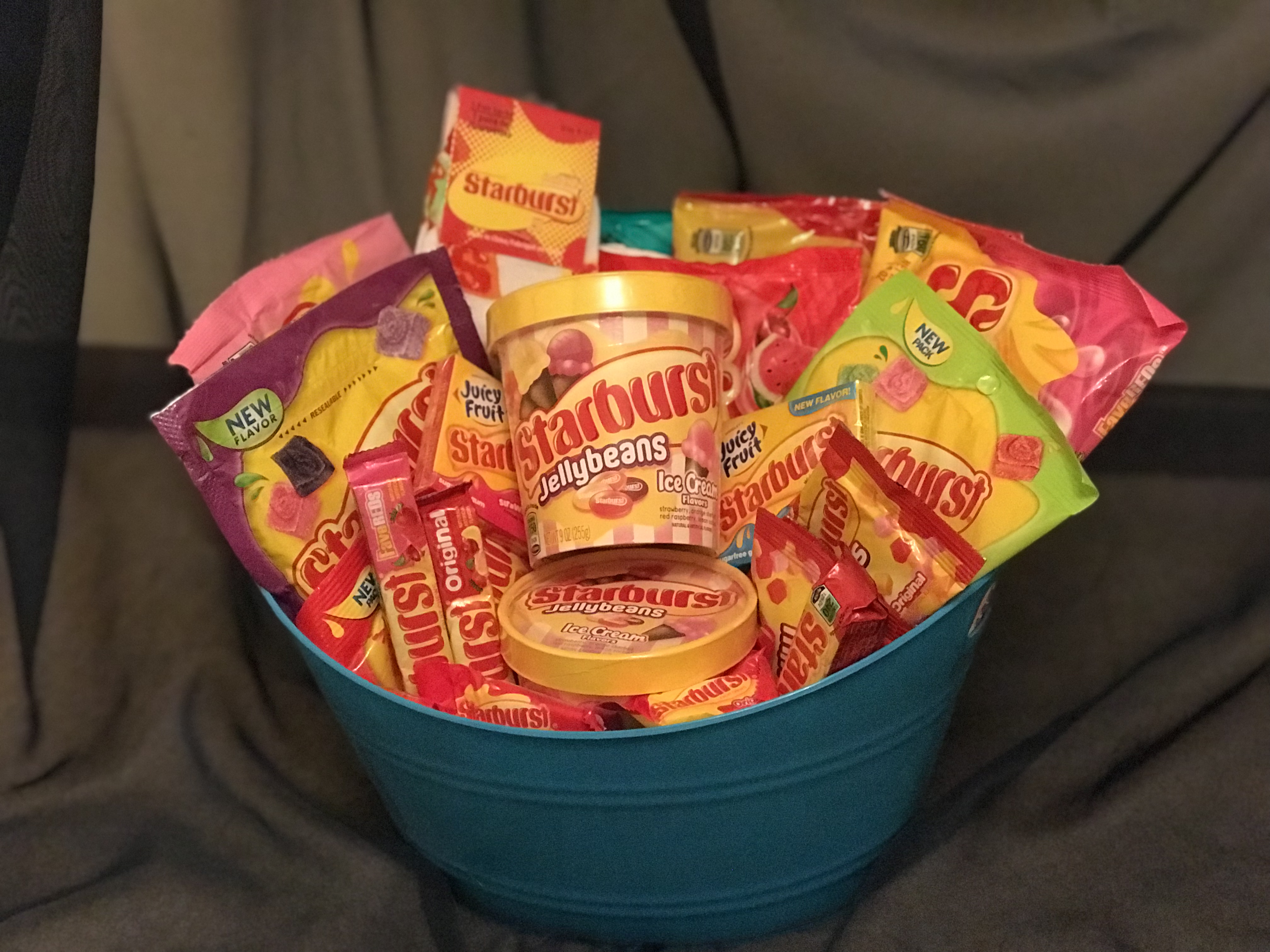 Starburst Candy Gift Basket on Storenvy