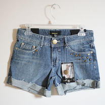 Trashed Studded Shorts by Insight (Brand New)