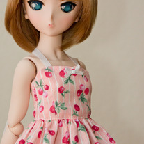 Cherry Halter Dress