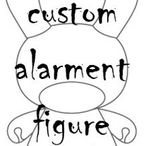 Small Custom Figure 3" (Dunny, Qee, Andriod, other)