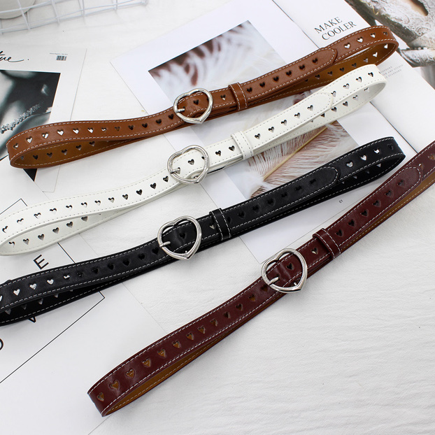 Heart Eyelet Belt (5 Colors) · Megoosta Fashion · Free shipping