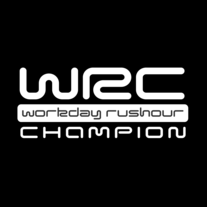 WRC - Workday Rushour Champion Sticker - 2 Pack