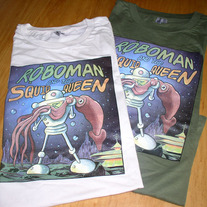 RoboMan and Squid Queen T-Shirt