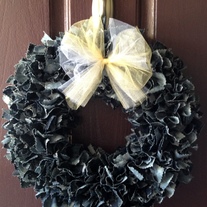 Navy BDU Wreath WITHOUT Nametapes