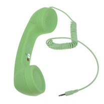 Lime Green Retro Phone (Any Device) 