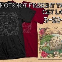 The Hotshot Freight Train-Get Low CD/Shirt Combo