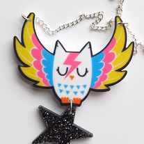 Glam Owl necklace