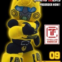 Cute Hand Made Plush Transformers Doll, Movie Bumblebee