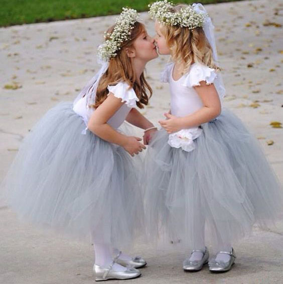 Ankle length Tulle Baby Blue Flower Girl Dresses · dressydances · Online Store Powered by Storenvy