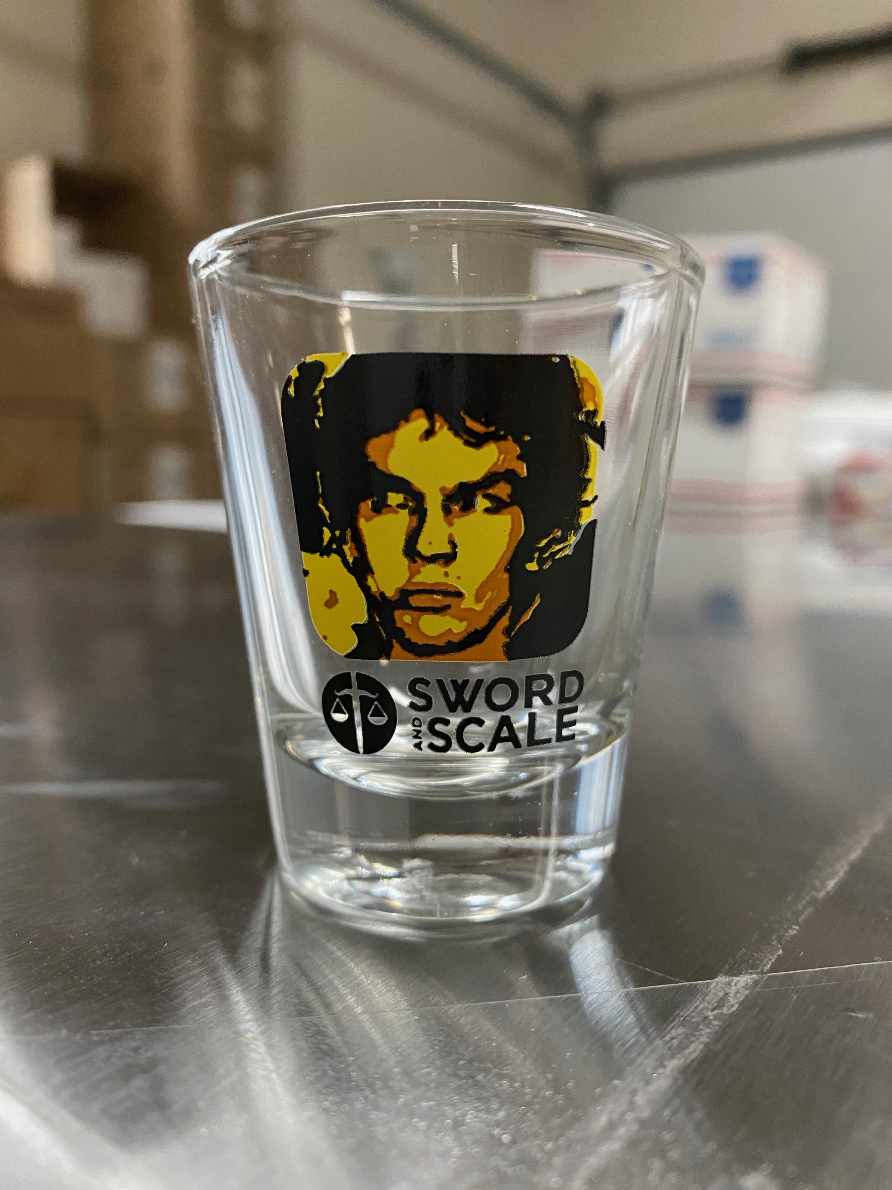 Shot Glass Richard Ramirez · Sword and Scale Store