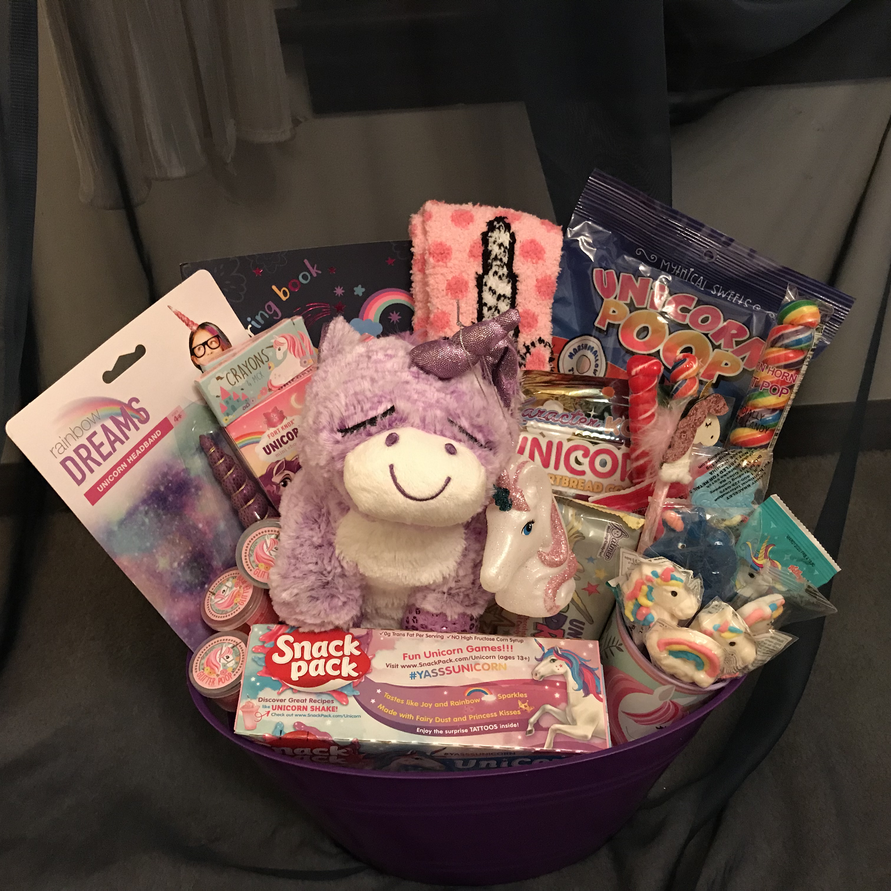 Unicorn Gift Basket on Storenvy