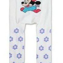 Minnie Mouse Style Legging Pants White