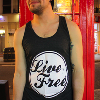 LIVE FREE UNISEX TANK TOP