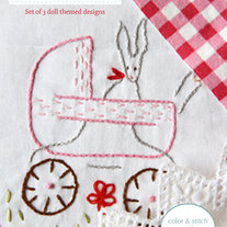 Playing Dolls Embroidery Kit