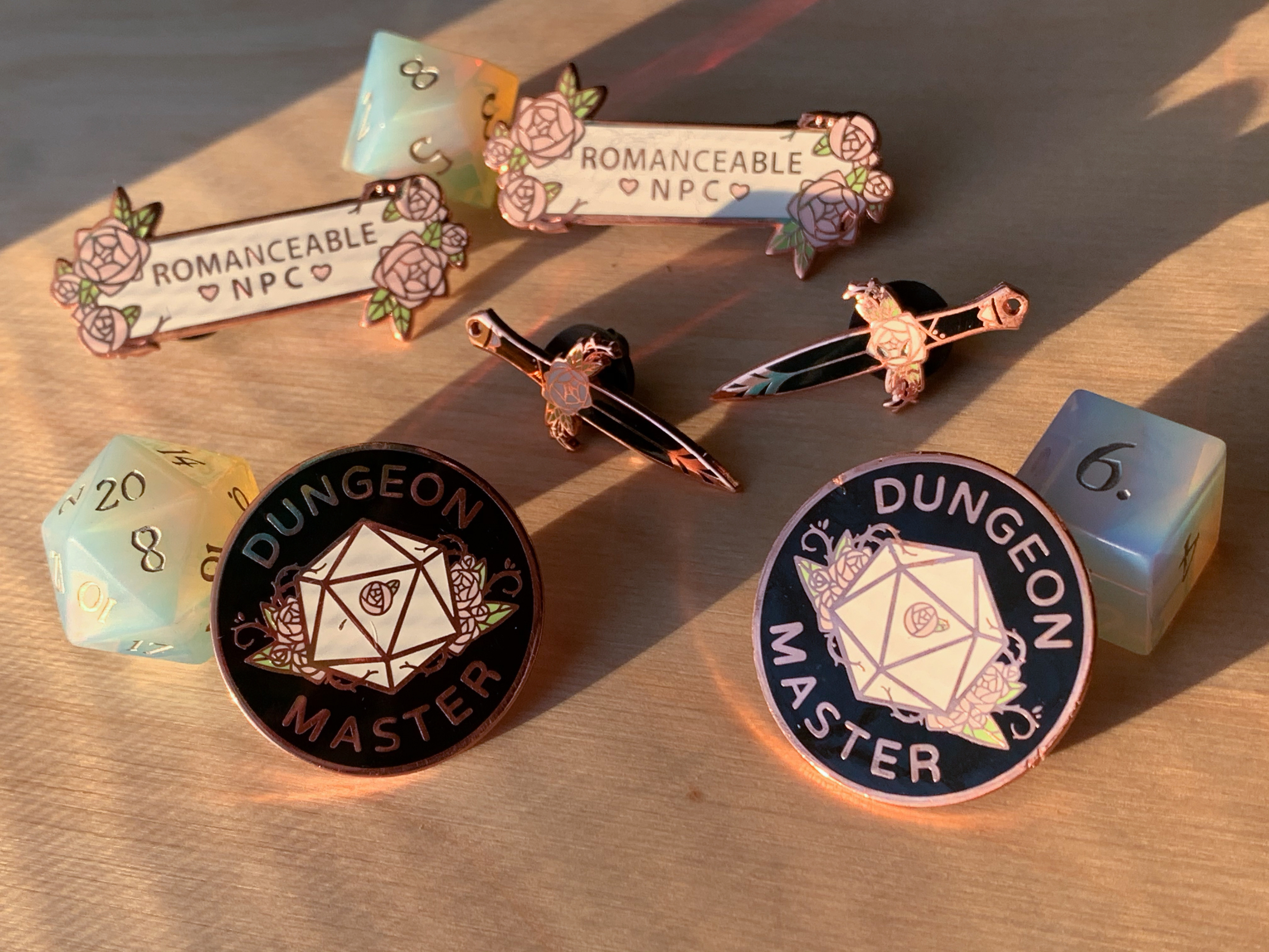 B Grade and C Grade Enamel Pins · azureverie · Online Store Powered by