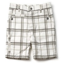 Appaman Plaid Board Shorts- Gold/Blk