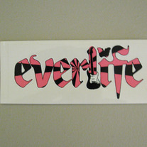 Pink Logo Stickers (SALE!)