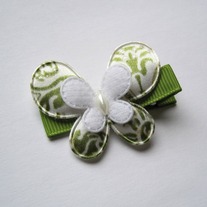 Satin butterfly, Green
