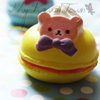 Squishy Rilakkuma Macaroon (Yellow)
