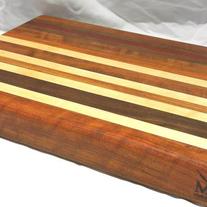 XL Bar B Que Wood Cutting Board