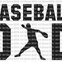 Baseball Dad Vinyl Decal