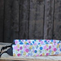 Painted Flower Camera Strap Cover