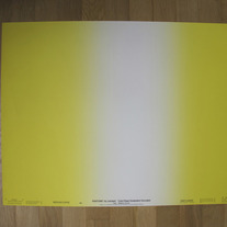 Vintage PANTONE® Poster - Graduated Process Yellow